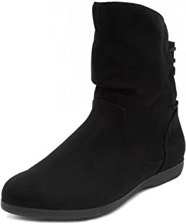 Sugar Women's Brooke Slouched Flat Ankle Boot Bootie