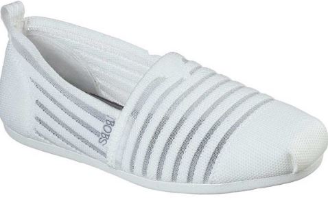 SKETCHERS BOBS Plush Golden Hour Knit Mesh Fabric Shoe Women